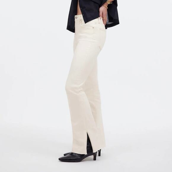 Madewell Denim - NWT Madewell Kick Out Full-Length Side Slit Flare Jeans Vintage Canvas Size 28